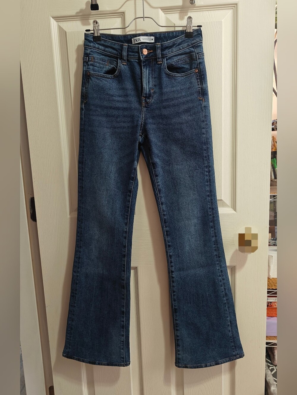 NWOT Zara Jeans High Waist Bootcut